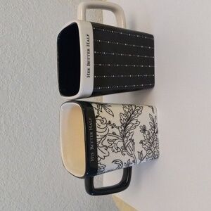 His & Hers Better Half mug set